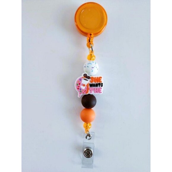 Nurse Donut Badge Reel - Picture 1 of 5